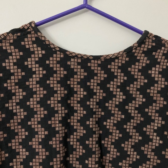 Ace&Jig Play top in Black Herringbone, size XS - Picture 5 of 5